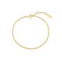Ania Haie Paper Clip Gold Chain Bracelet. Item code B067-02G.