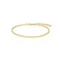 Ania Haie Paper Clip Gold Chain Bracelet. Item code B067-02G.