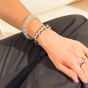 Annie Haak Gotri Silver Bracelet - Black Onyx