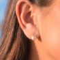 Georgini Oceans Noosa Freshwater Pearl Earrings - Gold - IE1106G