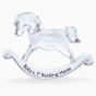 Swarovski Crystal First Steps Baby's First Rocking Horse - 5522867