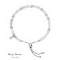 Jersey Pearl Sky Bracelet - Scatter Style in Beryl and Silver 1827927