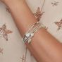 Annie Haak Bonne Chance Silver Charm Bracelet