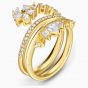 Swarovski Botanical Wrap Ring - Gold-tone Plating - 5542528 - 5535797 - 5542526