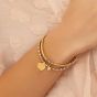 Annie Haak Mini Orchid Gold Charm Bracelet - Love You