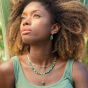 Sarah Alexander Nubia Green Onyx Necklace