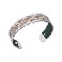 Les Georgettes Cannage 14mm Silver Finish Bangle 70325731600000