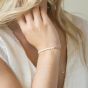 Ivory & Co Carlisle Pearl Toggle Rhodium Bracelet - CarlisleBracelet