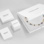 Coeur De Lion GeoCUBE Precious Fusion Pearls Earrings - Silver and White