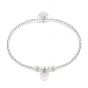 Annie Haak Ceremony Silver and Pearl Charm Bracelet
