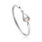 Clogau Eternity Dancing White Topaz Bangle