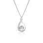 Clogau Eternity Dancing White Topaz Pendant 3SLNT0101