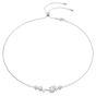 Swarovski Constella Necklace Crystal Pearl - White with Rhodium Plating 5705626