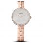 Swarovski Cosmopolitan Watch with Metal Bracelet - White Rose Gold Tone PVD 5517803