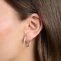 Thomas Sabo Hoop Earrings - White Stone Pavé - CR673-051-14