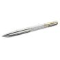 Swarovski Crystalline Lustre Ballpoint Pen Silver Gold Tone Plated