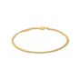 IX Curb Medi Chain Bracelet - Gold DMVGD070GD19