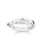 Thomas Sabo Ring Together Forever Silver and Diamond Ring D_TR0017-725-14