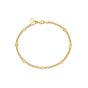 Daisy Estée Lalonde Sunburst Chain Bracelet - Gold - ELBR07_GP
