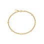 Daisy Estée Lalonde Sunburst Chain Bracelet - Gold - ELBR07_GP