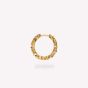 IX Crunchy Edge Hoop Earrings - Gold DMB0331GD