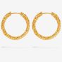 IX Agnes Hoop Earrings - Gold DMB0347GD