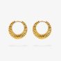 IX Kim Sunray Hoop Earrings - Gold DMB0348GD