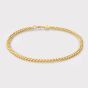 IX Curb Chain Bracelet - Gold DMVGD110GD19