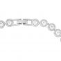 Swarovski Angelic All Around Necklace, White, Rhodium Plating 5117703