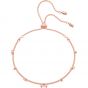 Swarovski One Bracelet, Multi-Coloured, Rose Gold Plating 5446304