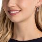 Swarovski One Pierced Earrings, Red, Rhodium Plating 5456979