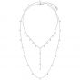 Swarovski Penélope Cruz Moonsun Necklace Set, White, Rhodium Plating 5509171