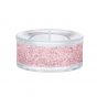 Swarovski Crystal Shimmer Tea Light Holder, Pink 5474276