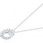 Swarovski Louison Pendant, White, Rhodium Plating 5415989