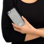 Swarovski Glam Rock Smartphone Case with Bumper, iPhone® 8 Plus, Grey 5300261