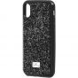 Swarovski Glam Rock Smartphone Case With Integrated Bumper, iPhone® XR, Black 