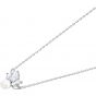 Swarovski Louison Pearl Pendant, White, Rhodium Plating 5422685