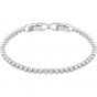 Swarovski Emily Bracelet, White, Rhodium Plating 1808960
