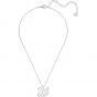 Swarovski Iconic Swan Necklace, White, Rhodium Plating 5411791