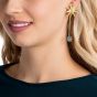 Swarovski Lucky Goddess Drop Earrings, Multi-coloured, Gold Plating 5464169