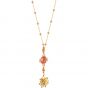 Swarovski Lucky Goddess Necklace, Multi-Coloured, Gold Plating 5451303