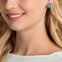 Swarovski Lucky Goddess Pierced Earrings, Multi-colored, Gold Plating 5461791