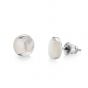 Jersey Pearl Dune Mother of Pearl Stud Earrings DUSE1-SS