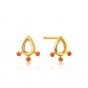 Ania Haie Modern Triple Ball Stud Earrings