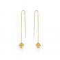 Ania Haie Roman Empress Threader Earrings, Gold E009-01G