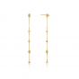 Ania Haie Bohemia Shimmer Drop Earrings, Gold E016-06G