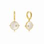Ania Haie Moon Emblem Gold Huggie Hoop Earrings E030-03G
