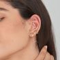 Ania Haie Mini Sphere Barbell Single Earring - Gold 