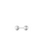 Ania Haie Sphere Barbell Single Earring - Silver - E035-02H