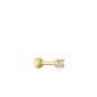 Ania Haie Gold Sparkle Barbell Single Earring - E035-05G